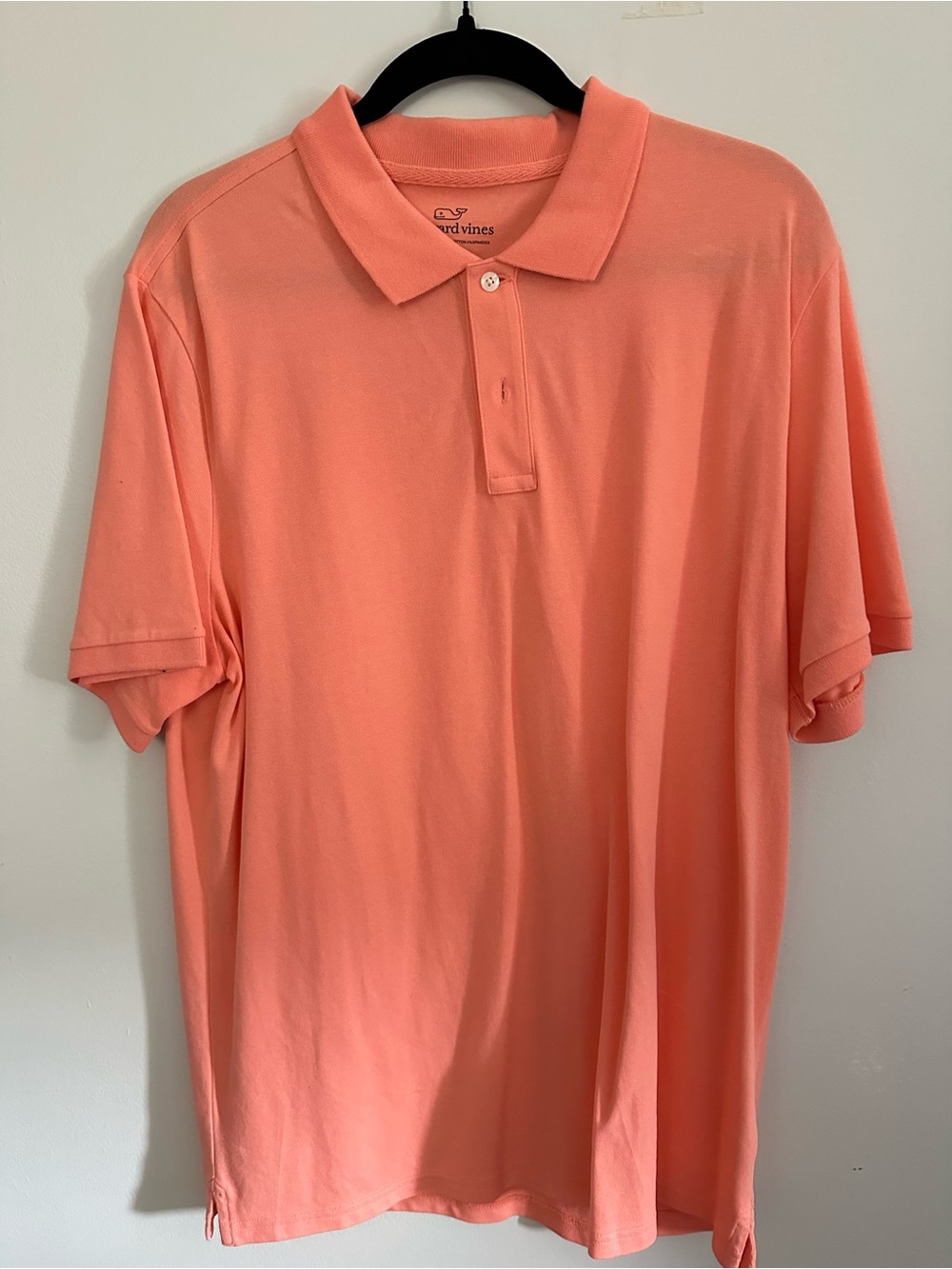 Vineyard Vines Men's Coral Polo Shirt